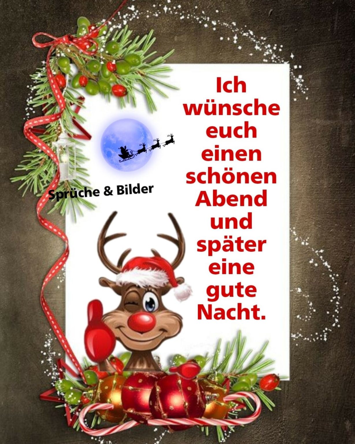 Gute Nacht Weihnachten Gbpicsbilder