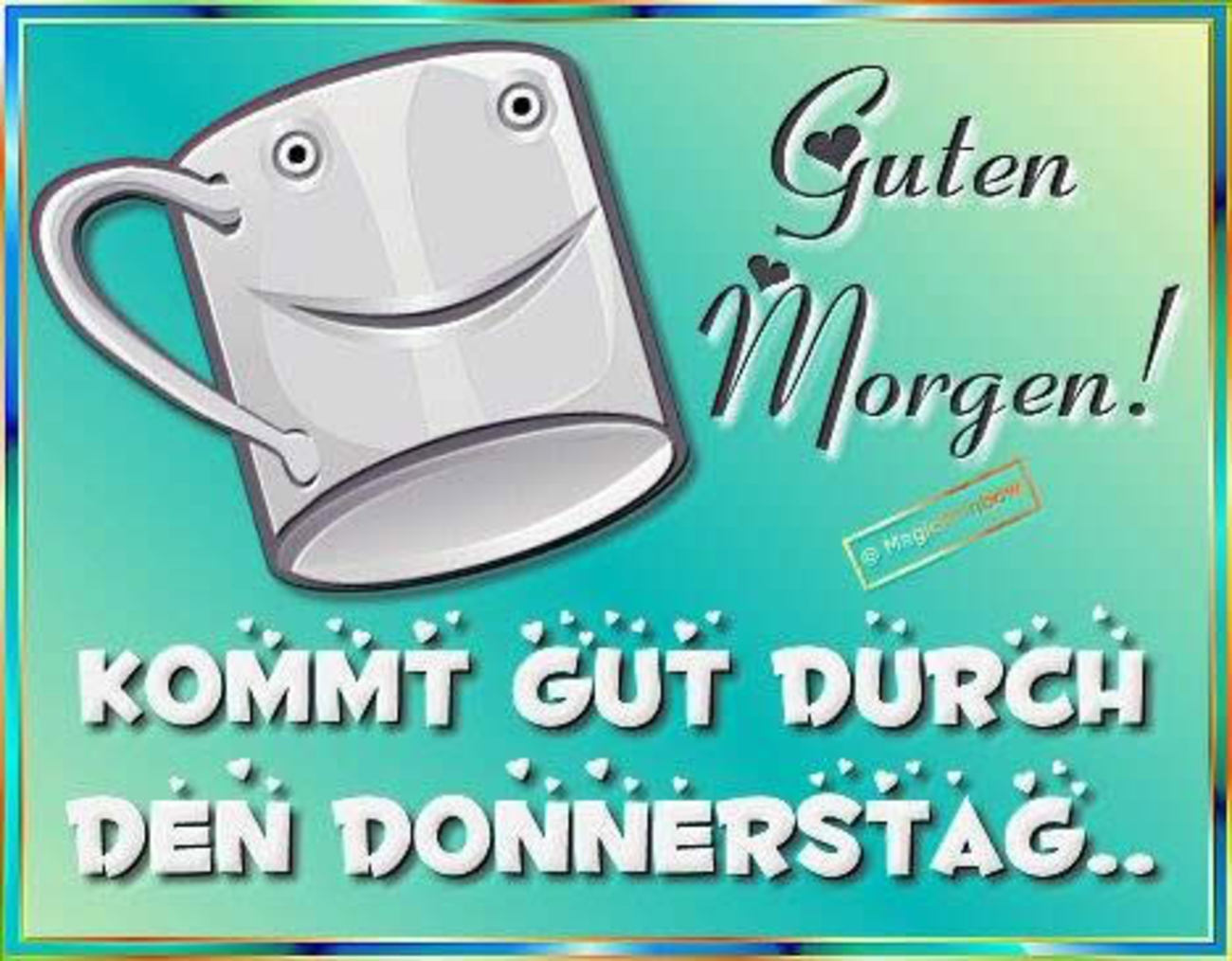 Guten morgen donnerstag картинки