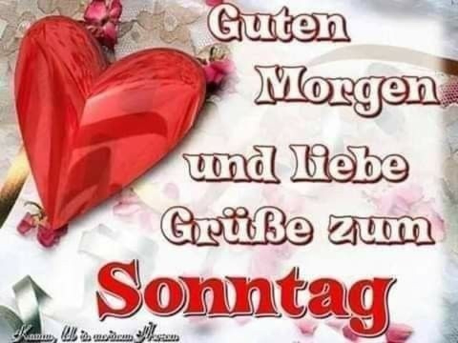 Guten morgen sonntag