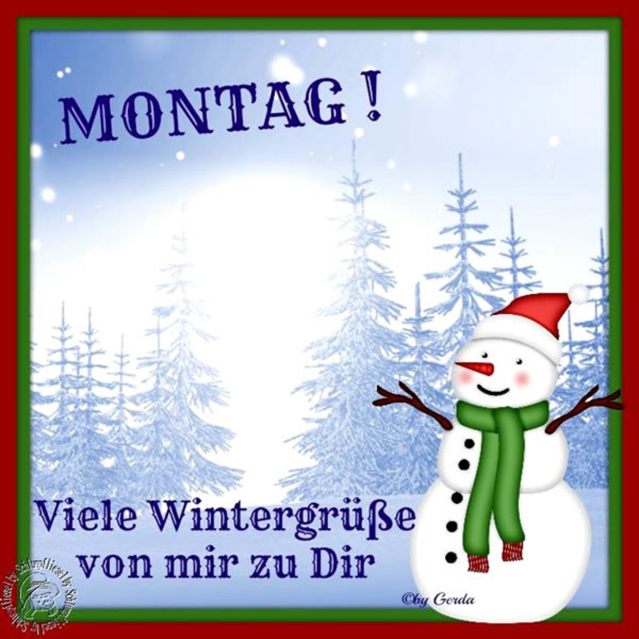 Schönen Montag Weihnachten bilder - GBPicsBilder.com