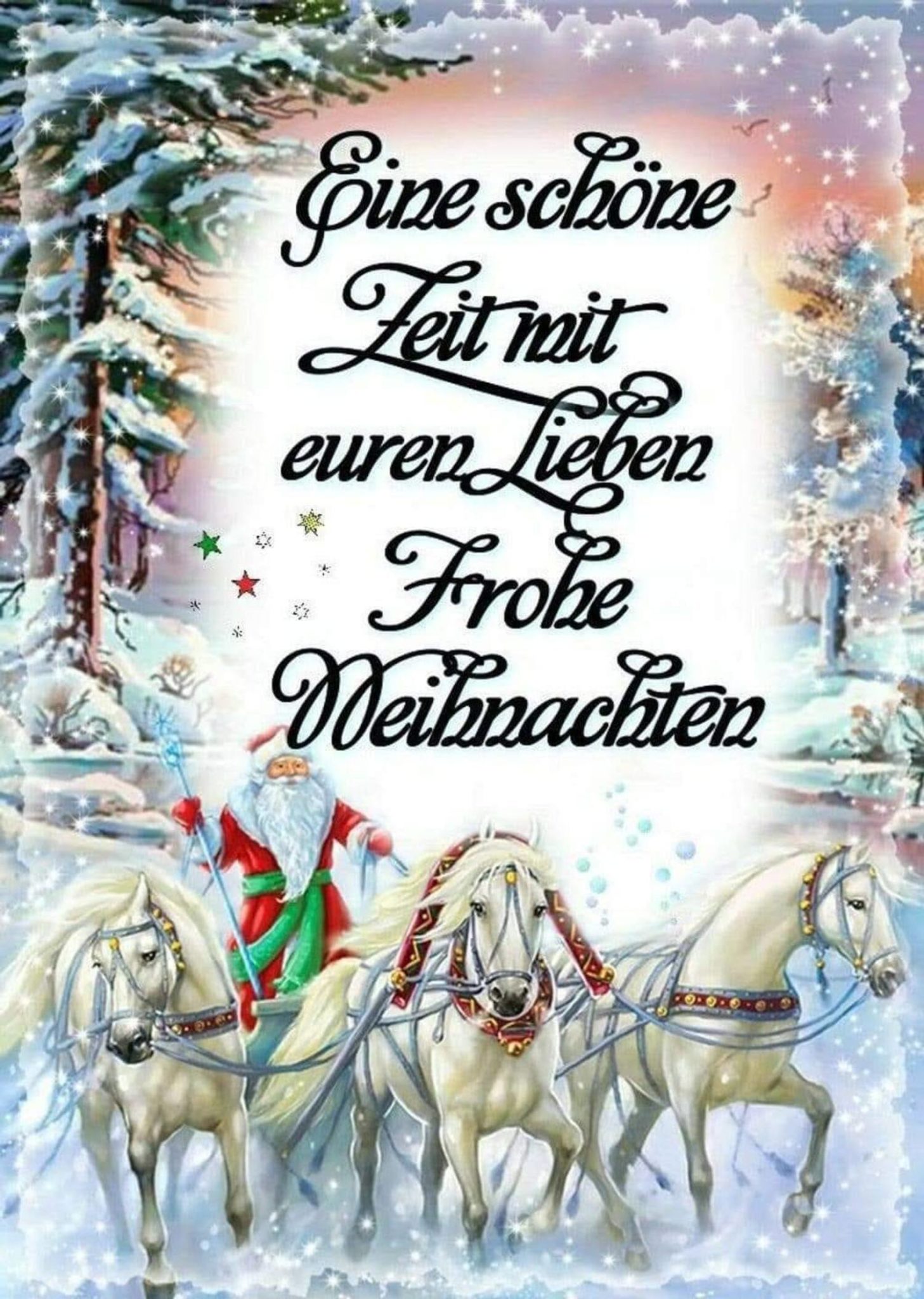 Schöne Frohe Weihnachten Meine Lieben Ebenbild