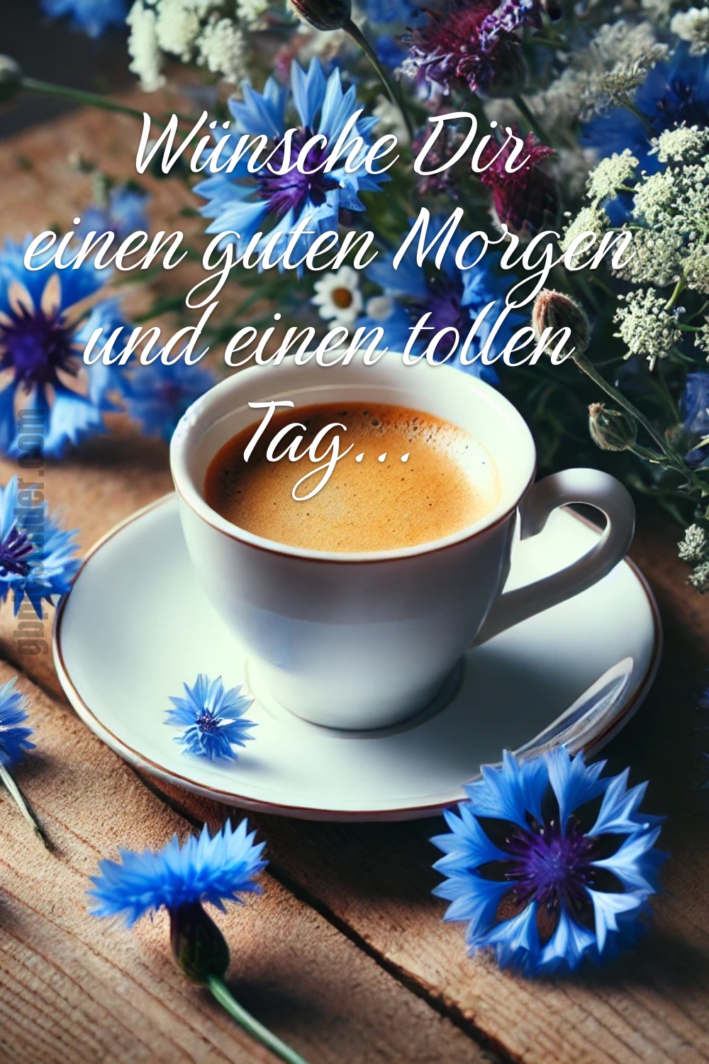 Wünsche Dir einen guten morgen und einen tollen tag...