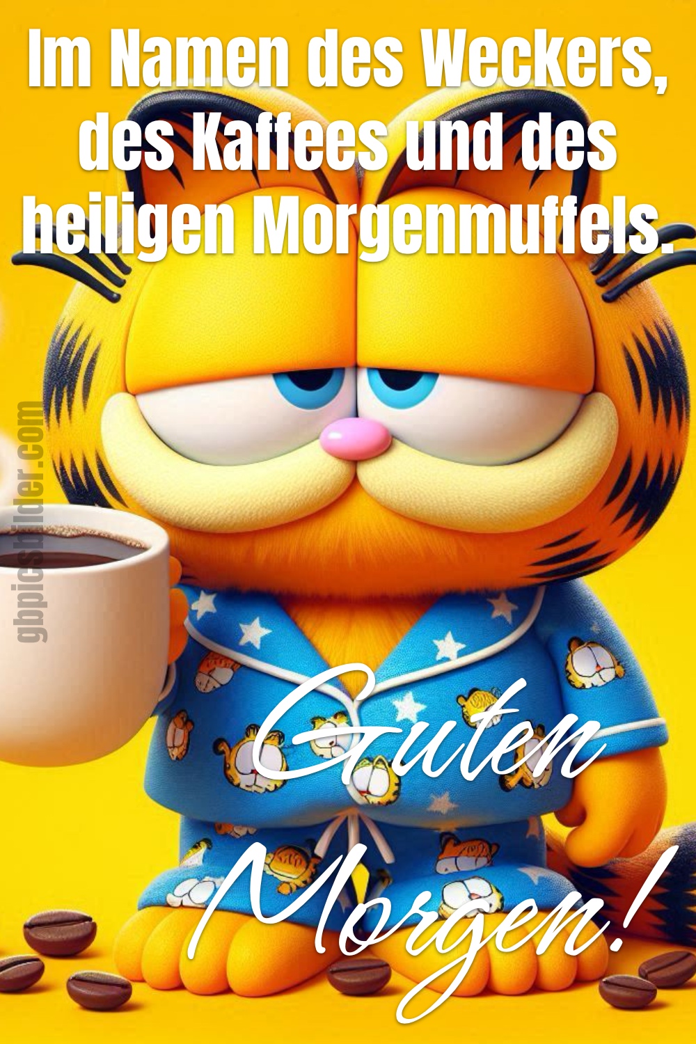 Im Namen des Weckers, des Kaffees und des heiligen Morgenmuffels. Guten Morgen!