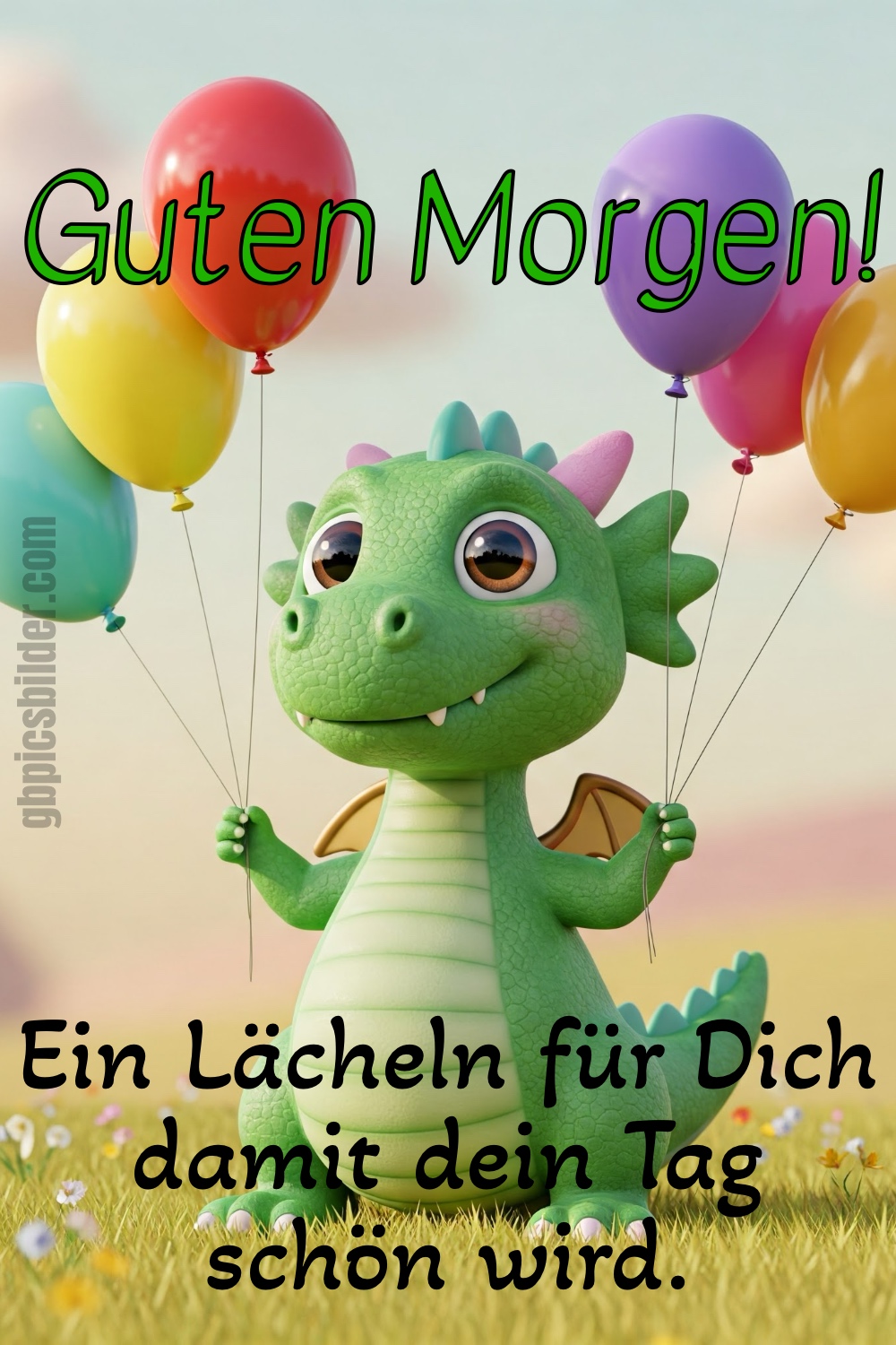 Guten Morgen! Ein Lächeln für Dich damit dein Tag schön wird.